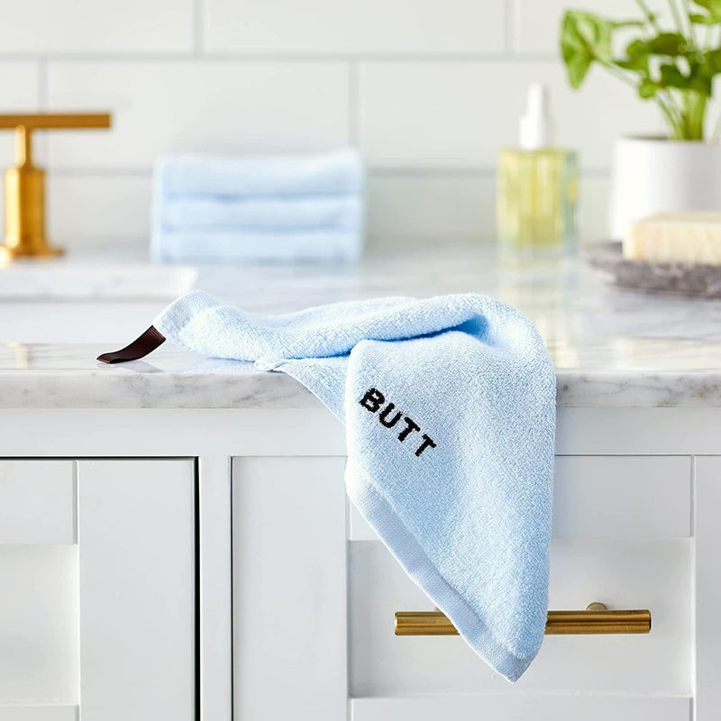 Load image into Gallery viewer, 100% Bamboo Butt or Rear-End Washcloth Set of 4 Washcloths