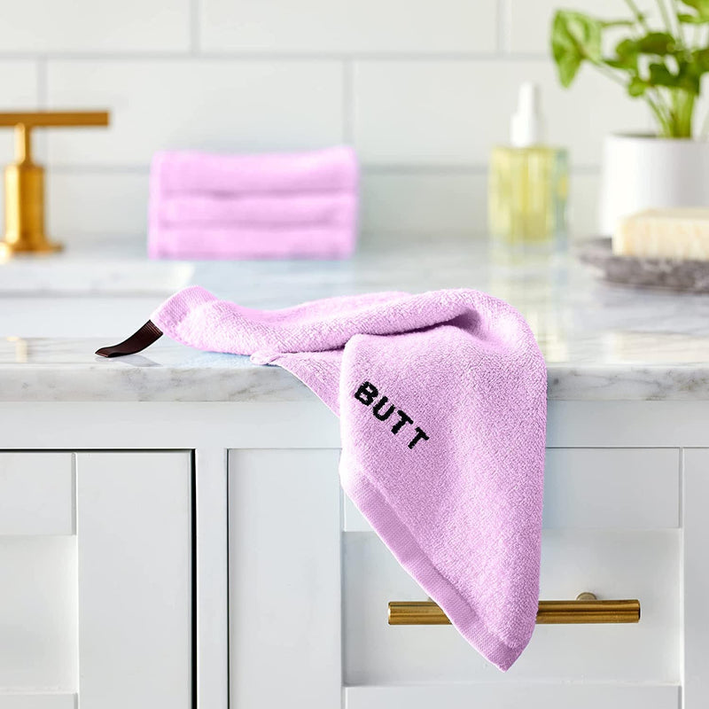 Load image into Gallery viewer, 100% Bamboo Butt or Rear-End Washcloth Set of 4 Washcloths