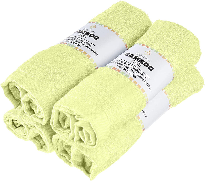 Load image into Gallery viewer, 100% Bamboo Washcloth - 4 washcloths