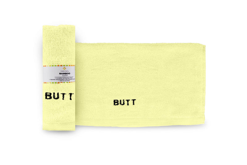 Load image into Gallery viewer, 100% Bamboo Butt or Rear-End Washcloth Set of 4 Washcloths