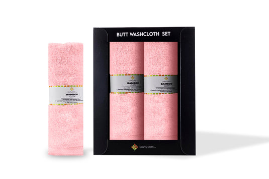 100% Bamboo Washcloth - 4 washcloths