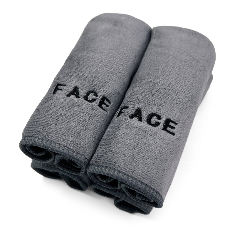 Load image into Gallery viewer, FACE CLOTH - Microfiber Washcloth Set of 4 Microfiber Face Cloth by Crafty Cloth (Set of 4)
