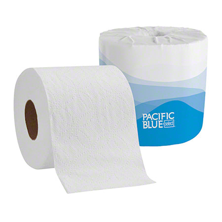 Load image into Gallery viewer, GP Pro™ Pacific Blue Select™ 2 Ply Embossed Toilet Paper - 4.0" x 4.0"
