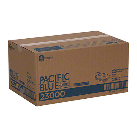 Load image into Gallery viewer, GP Pro™ Pacific Blue Select™ Premium C-Fold Towel
