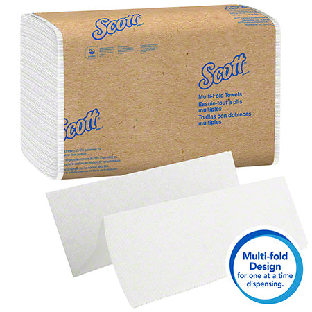 Load image into Gallery viewer, Scott® Essential Multi-Fold Towel - 9.2" x 9.4", White
